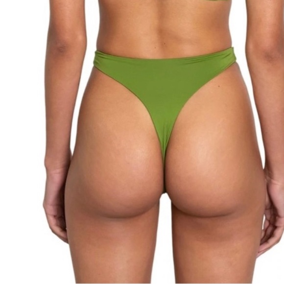 Riot Swim Bixi Top + Hudson Bottoms in Brown - Picture 3 of 3